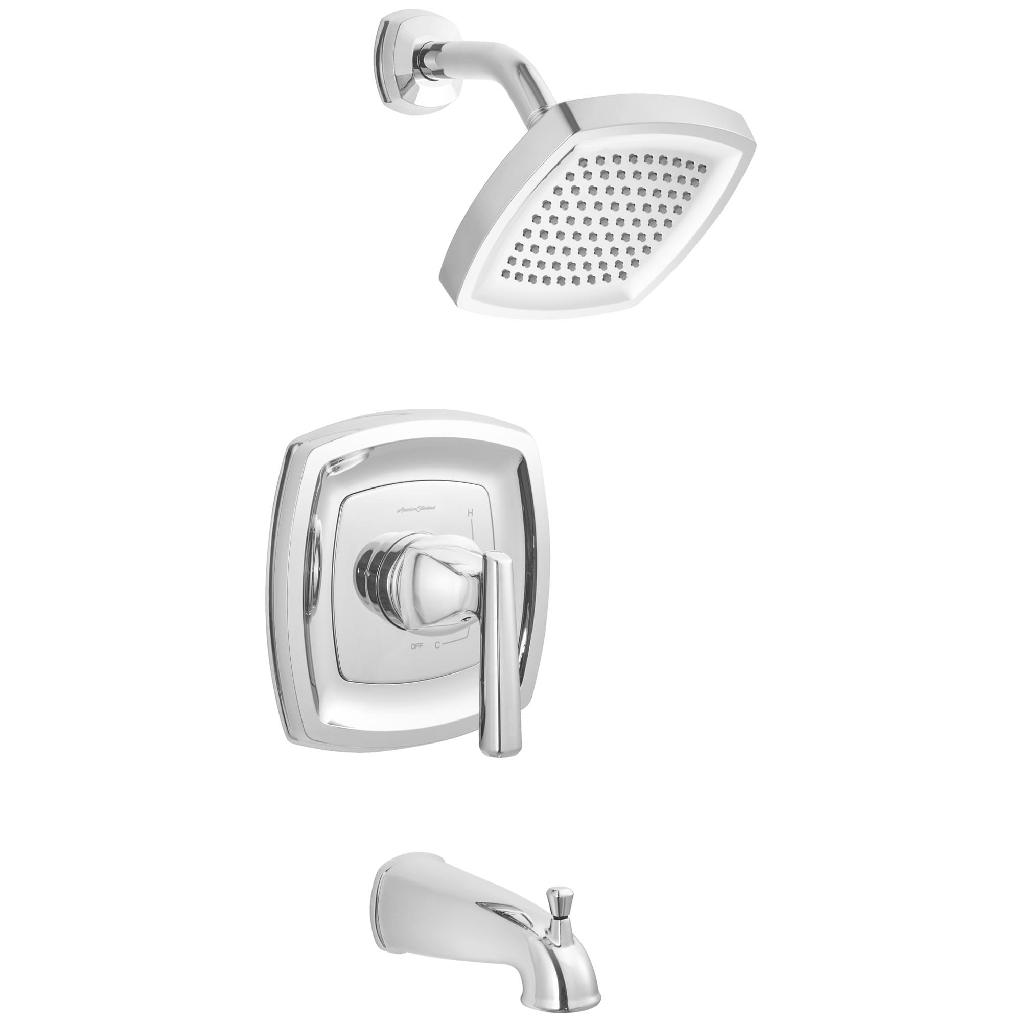 Edgemere 1.8 GPM Tub and Shower Trim Kit with Lever Handle